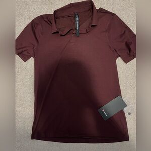 Lululemon men’s evolution polo burgundy size Medium